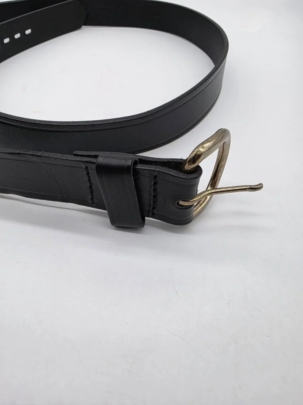 Twin Hill for UPS Belt Men's Size 48 Black Genuine Leather Handcrafted in USA
